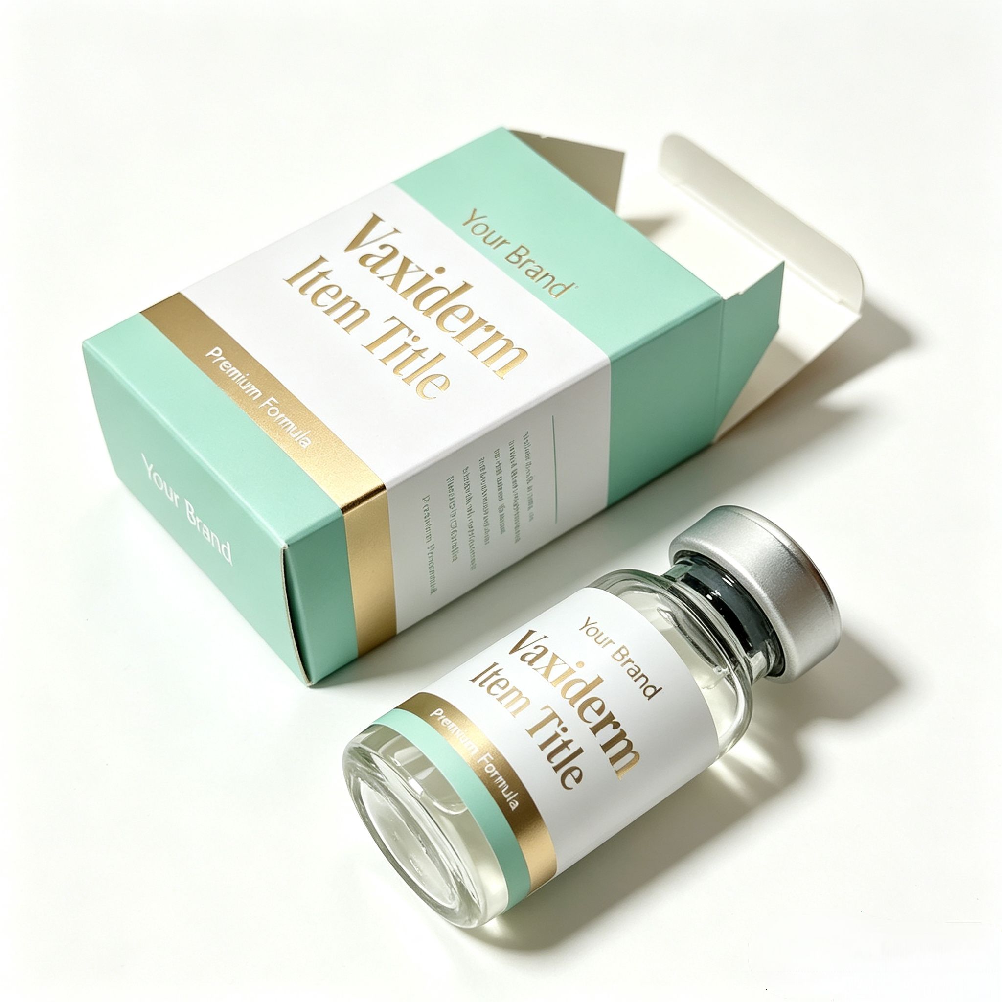 The Nutrition Fitness - Custom Peptide Vial Waterproof HD Label