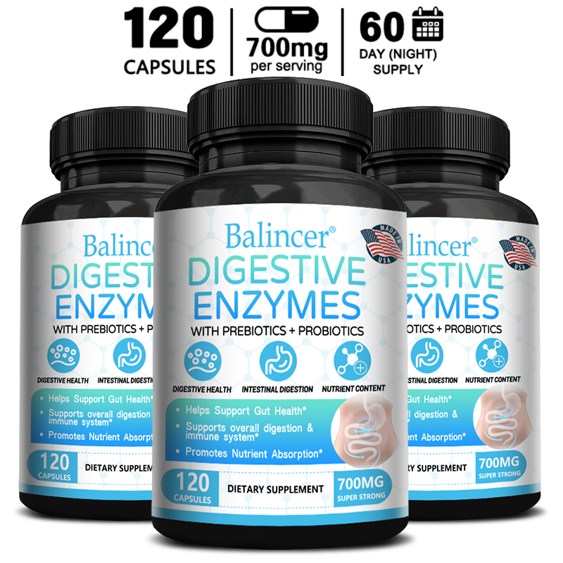 Probiotics Women Health - Digestive Enzyme with Prebiotic + Probiotic