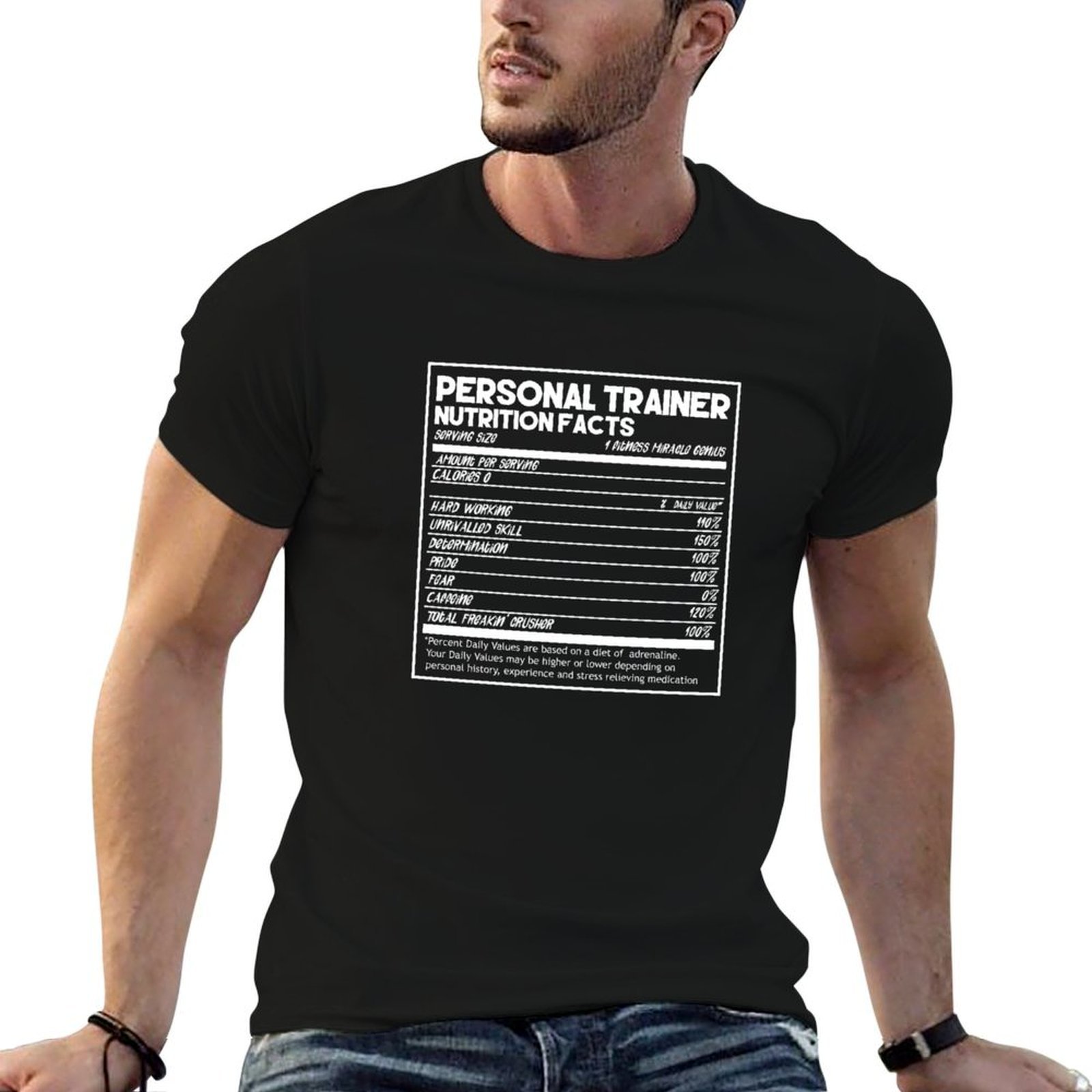 Nutrition Workout - Funny Personal Trainer Nutrition Facts Exercise