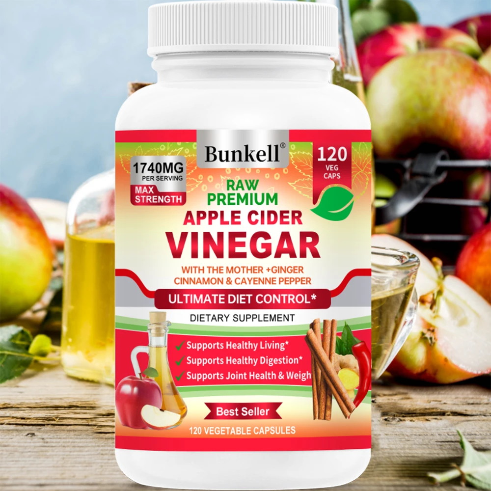 Apple Cider Vinegar Pill - Apple Cider Vinegar Capsules-Max with Cinnamon