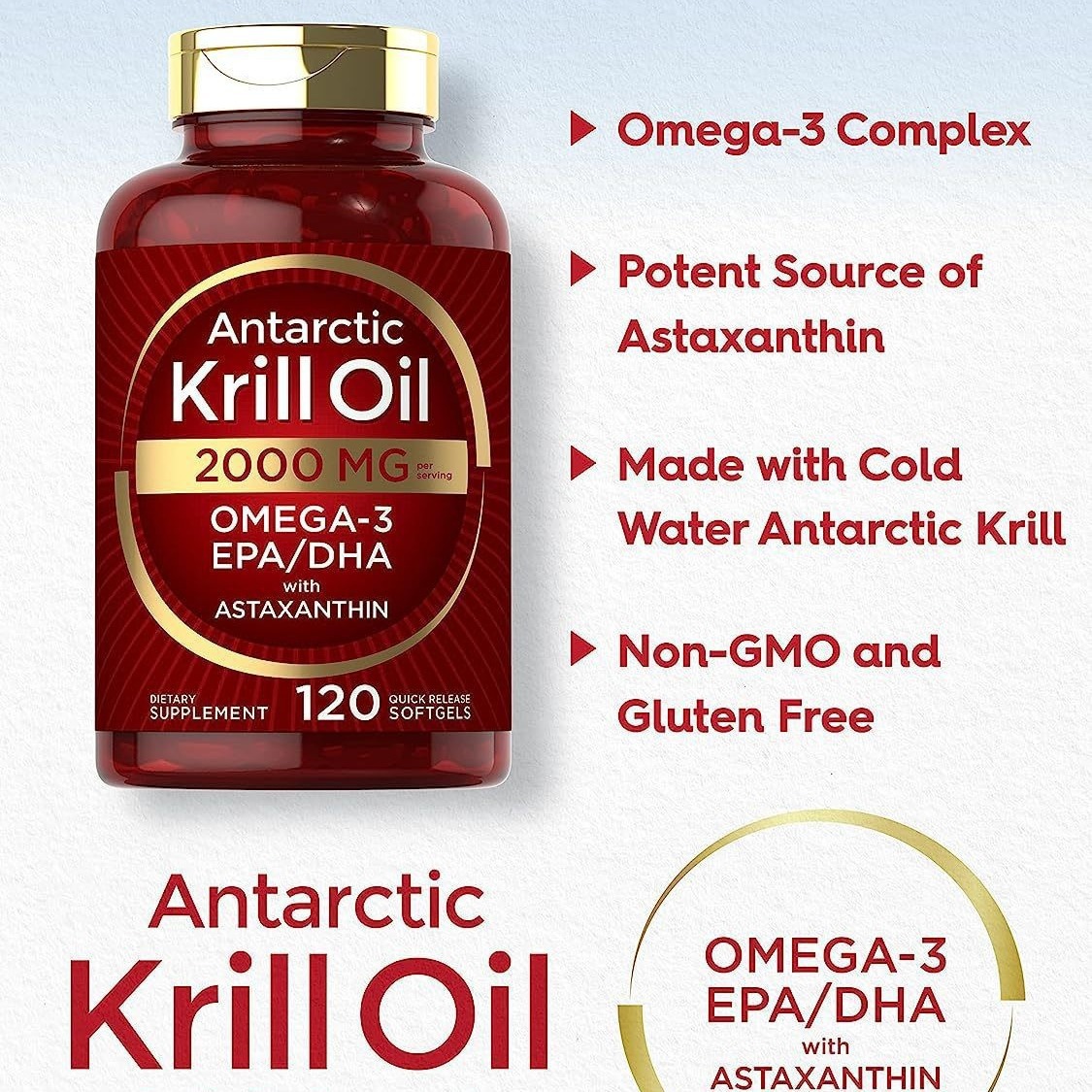 Krill Oil Supplement - Krill oil soft capsules supplement nutrition,