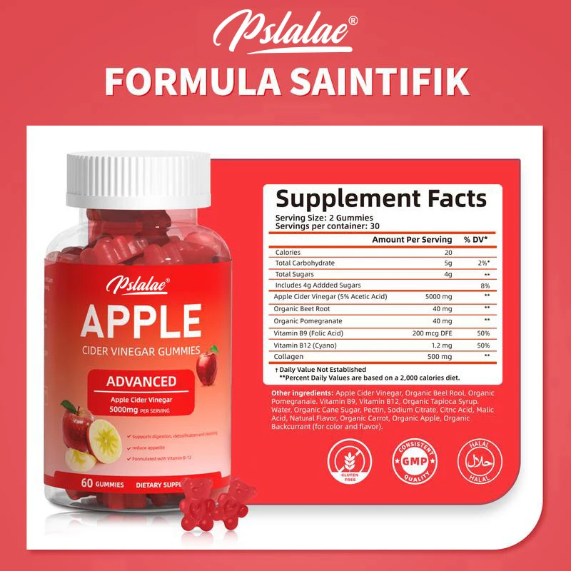 Apple Cider Vinegar Gummies -  - Apple Cider Vinegar Pill ulasan dan harga