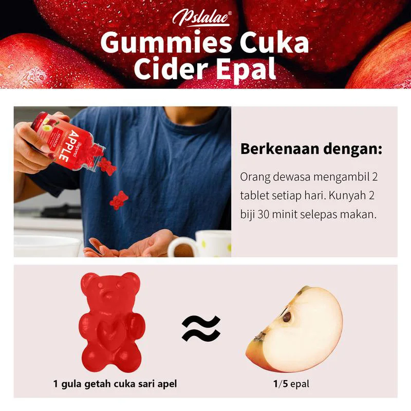 Apple Cider Vinegar Gummies -  - Apple Cider Vinegar Pill ulasan dan harga