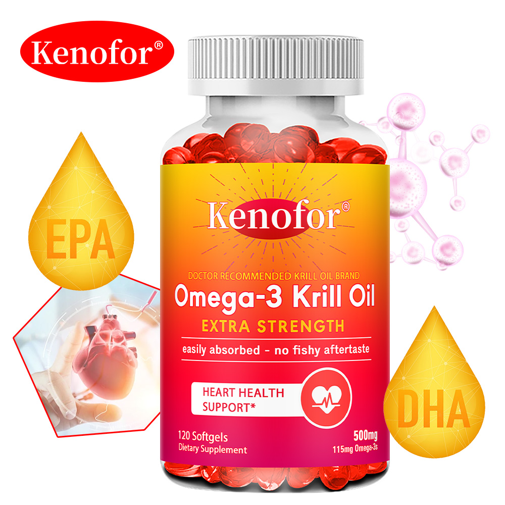 Antarctic Krill Oil 500mg Omeg - Krill Oil Supplement ulasan dan harga
