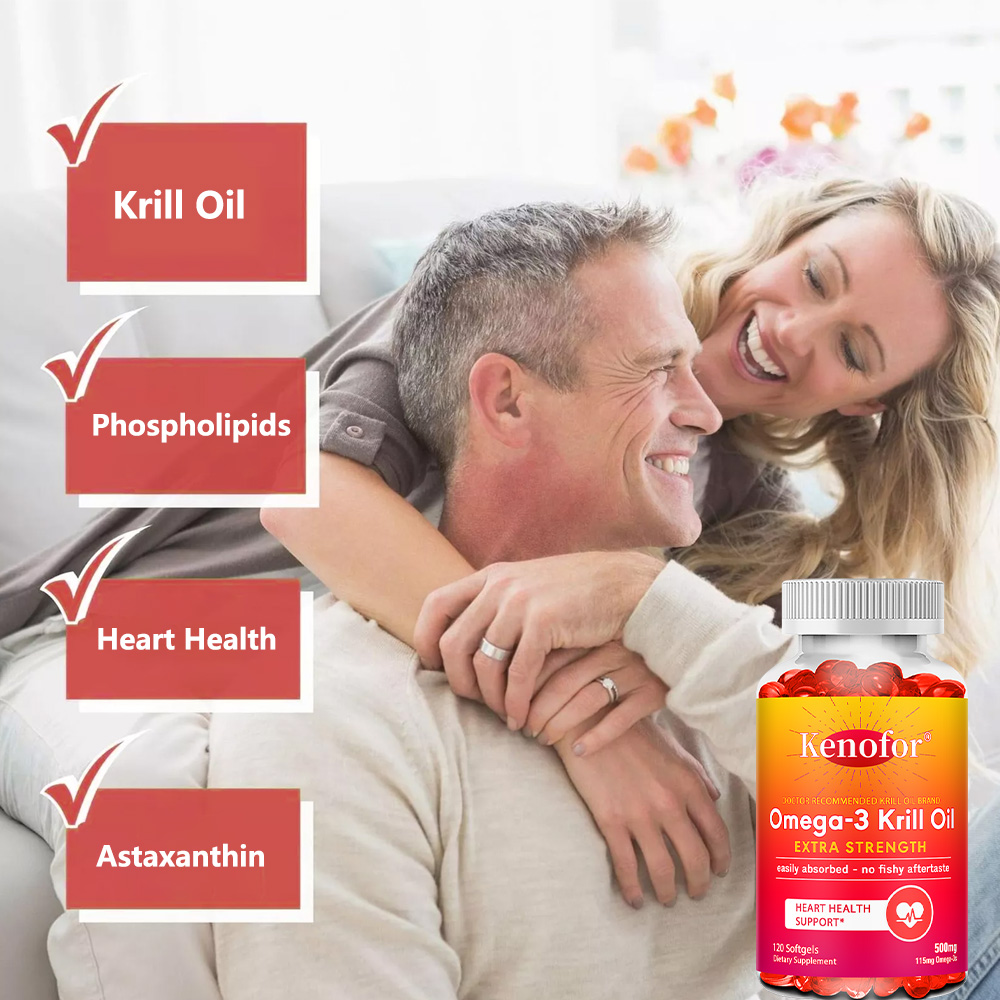 Antarctic Krill Oil 500mg Omeg - Krill Oil Supplement ulasan dan harga