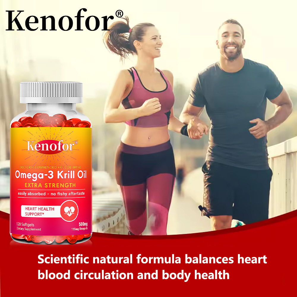 Antarctic Krill Oil 500mg Omeg - Krill Oil Supplement ulasan dan harga