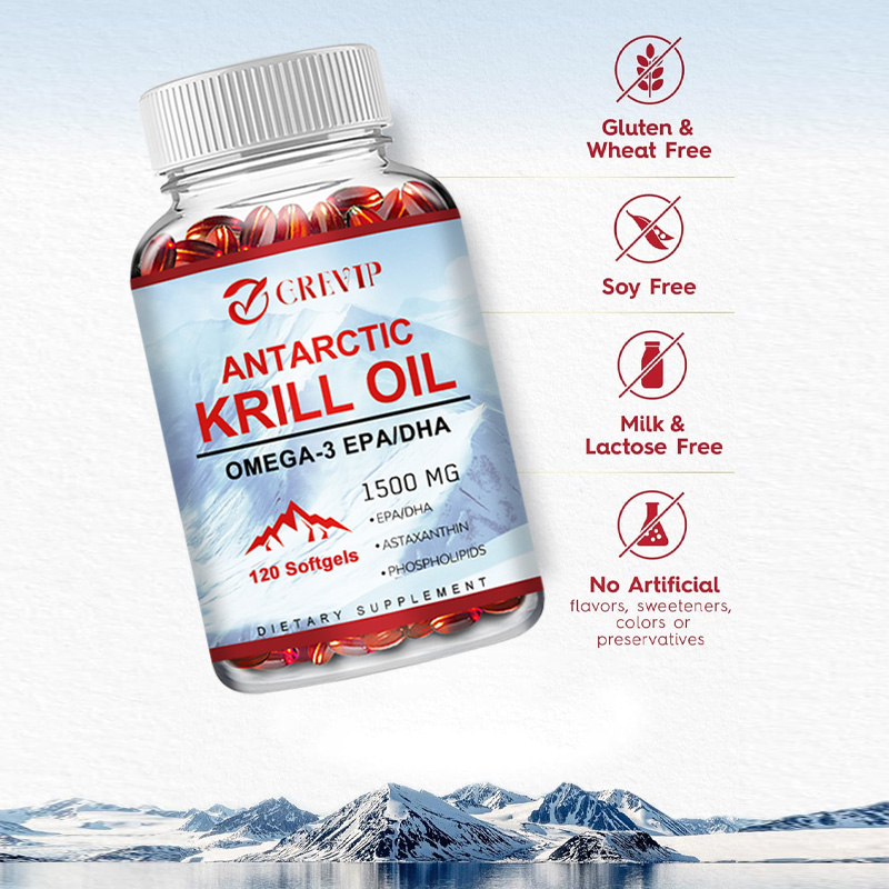 Antarctic Krill Oil Supplement - Krill Oil Supplement ulasan dan harga