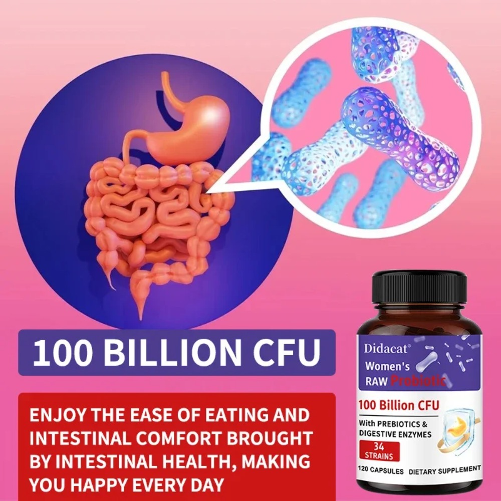 Women's Raw Probiotics 100 Bil - Probiotics Women Health ulasan dan harga