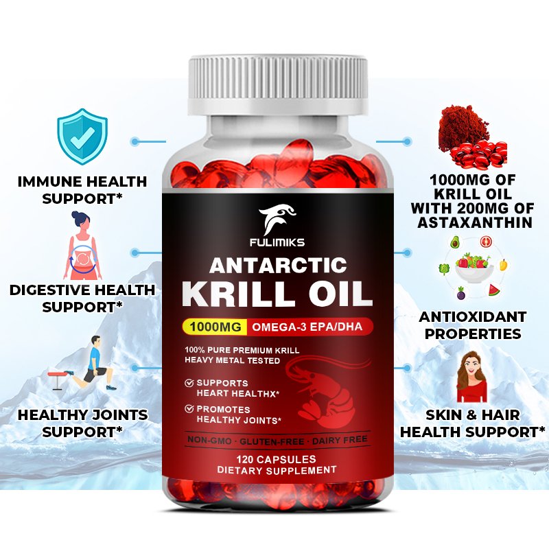 Natural Krill Oil 1000mg Suppl - Krill Oil Supplement ulasan dan harga