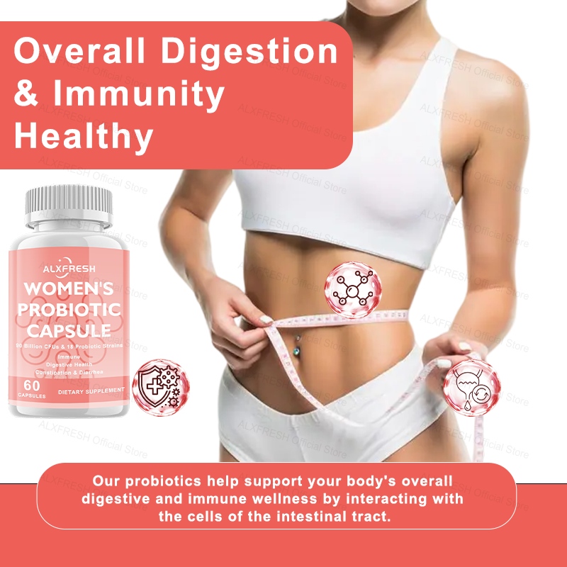 Probiotic Capsules Improve Int - Probiotics Women Health ulasan dan harga