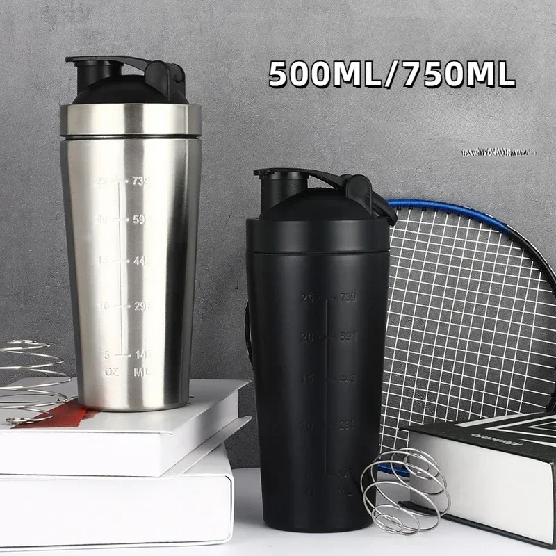 Stainless Steel Protein Shaker - The Nutrition Fitness ulasan dan harga