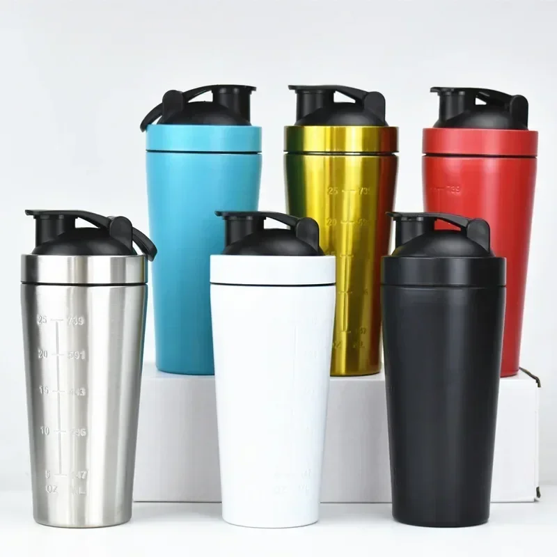 Stainless Steel Protein Shaker - The Nutrition Fitness ulasan dan harga