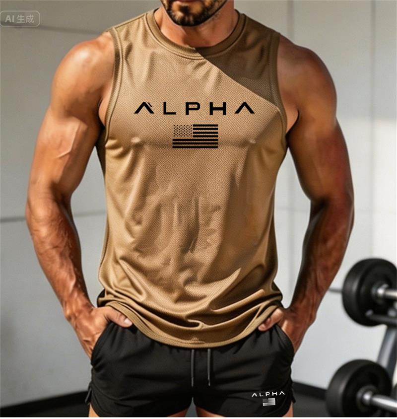 2026 Alpha Men's Printed Round - Fitness & Nutrition Lab ulasan dan harga