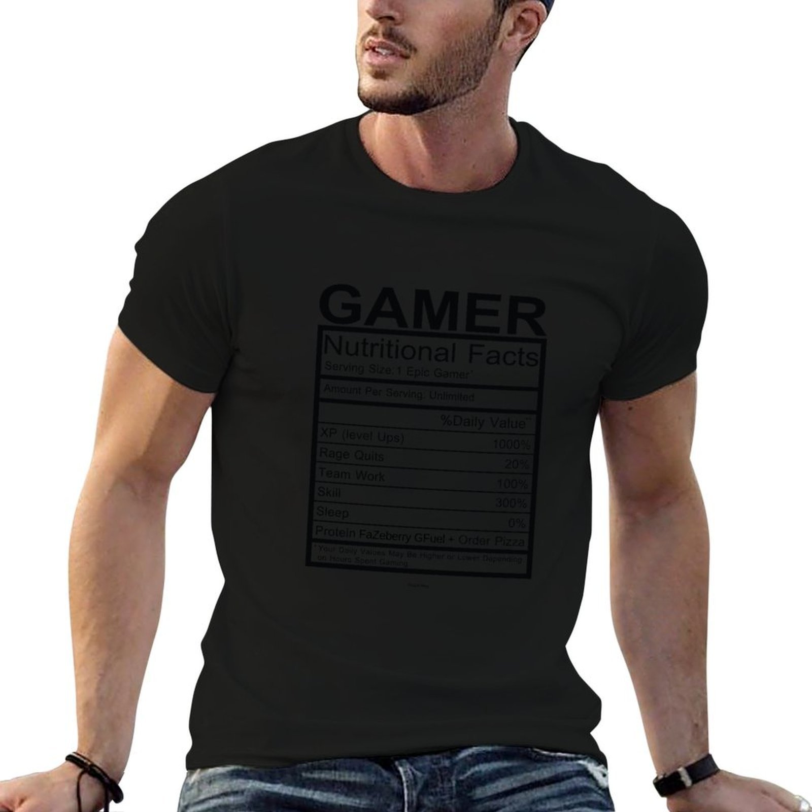 Gamer Nutritional Facts Chart  - The Nutrition Fitness ulasan dan harga