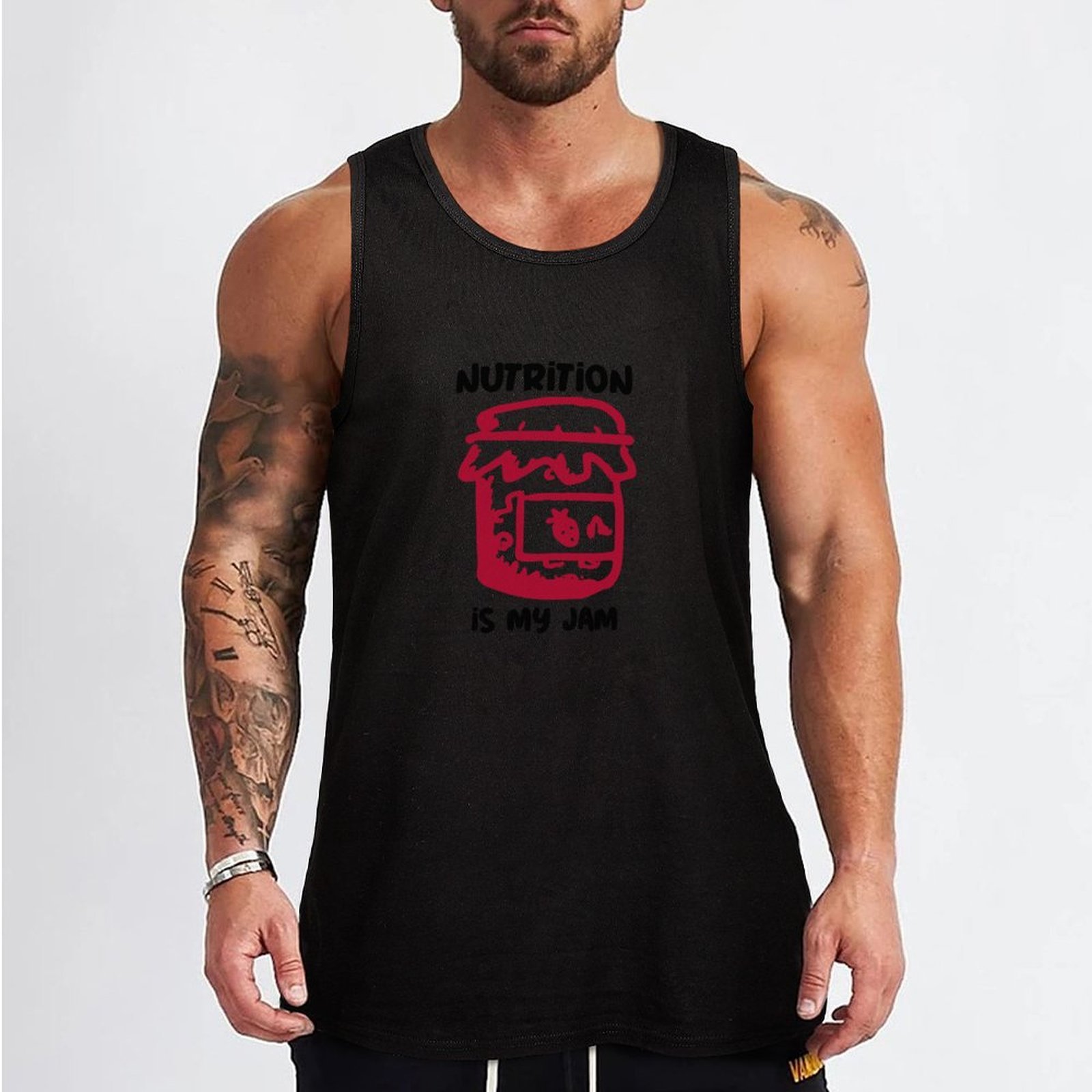 Nutrition is my jam Tank Top P - Nutrition Workout ulasan dan harga