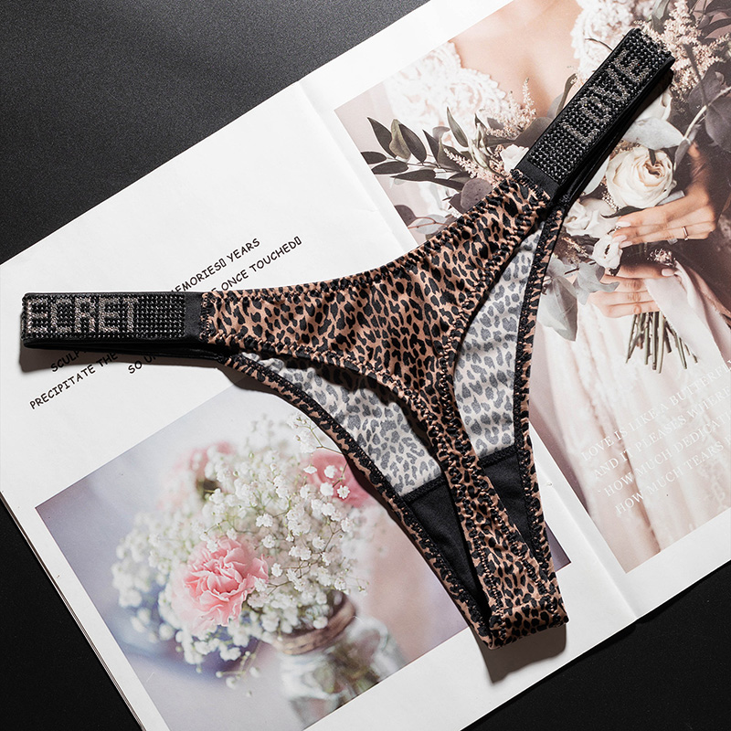 Letter Sexy Panties Women Thon - Fitness & Nutrition Lab ulasan dan harga