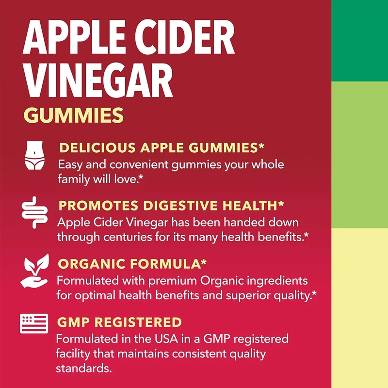 Organic Apple Cider Vinegar Gu - Apple Cider Vinegar Pill ulasan dan harga