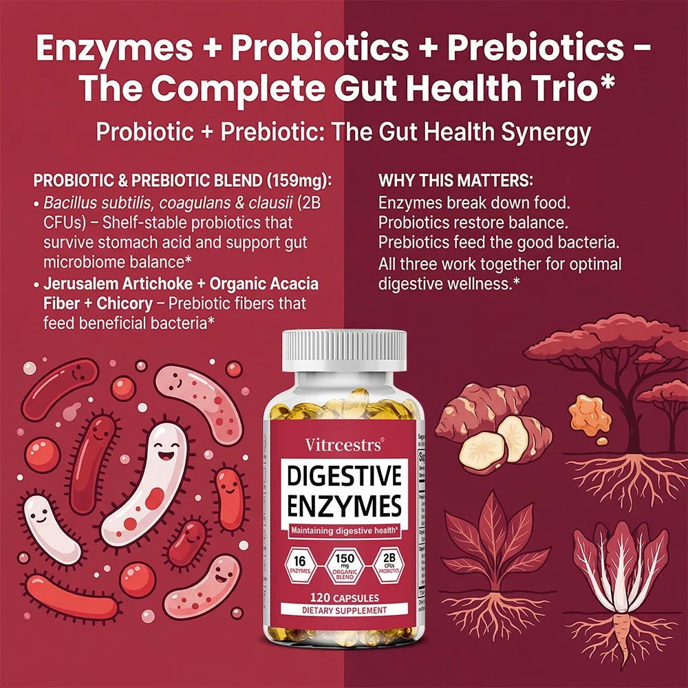 Digestive Enzyme Supplement Ca - Probiotics Women Health ulasan dan harga