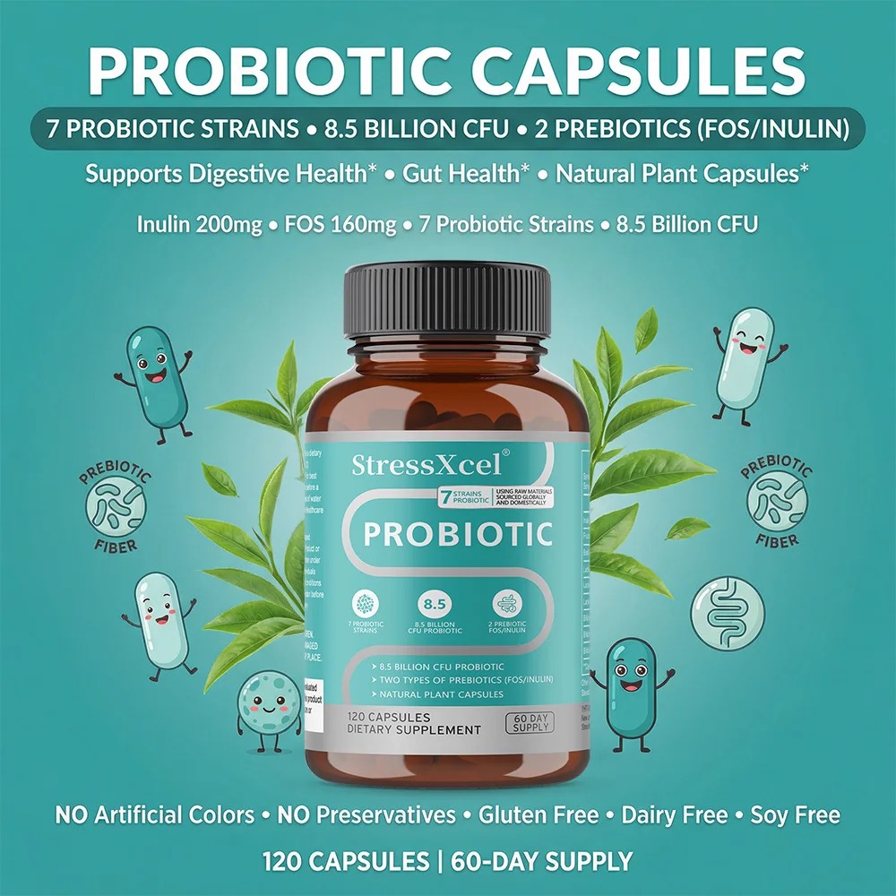 Probiotics 8.5 Billion CFUs -  - Probiotics Women Health ulasan dan harga