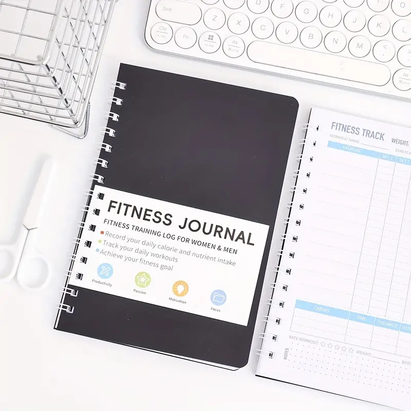 Fitness Journal Notebook Daily - Nutrition Fitness Plan ulasan dan harga