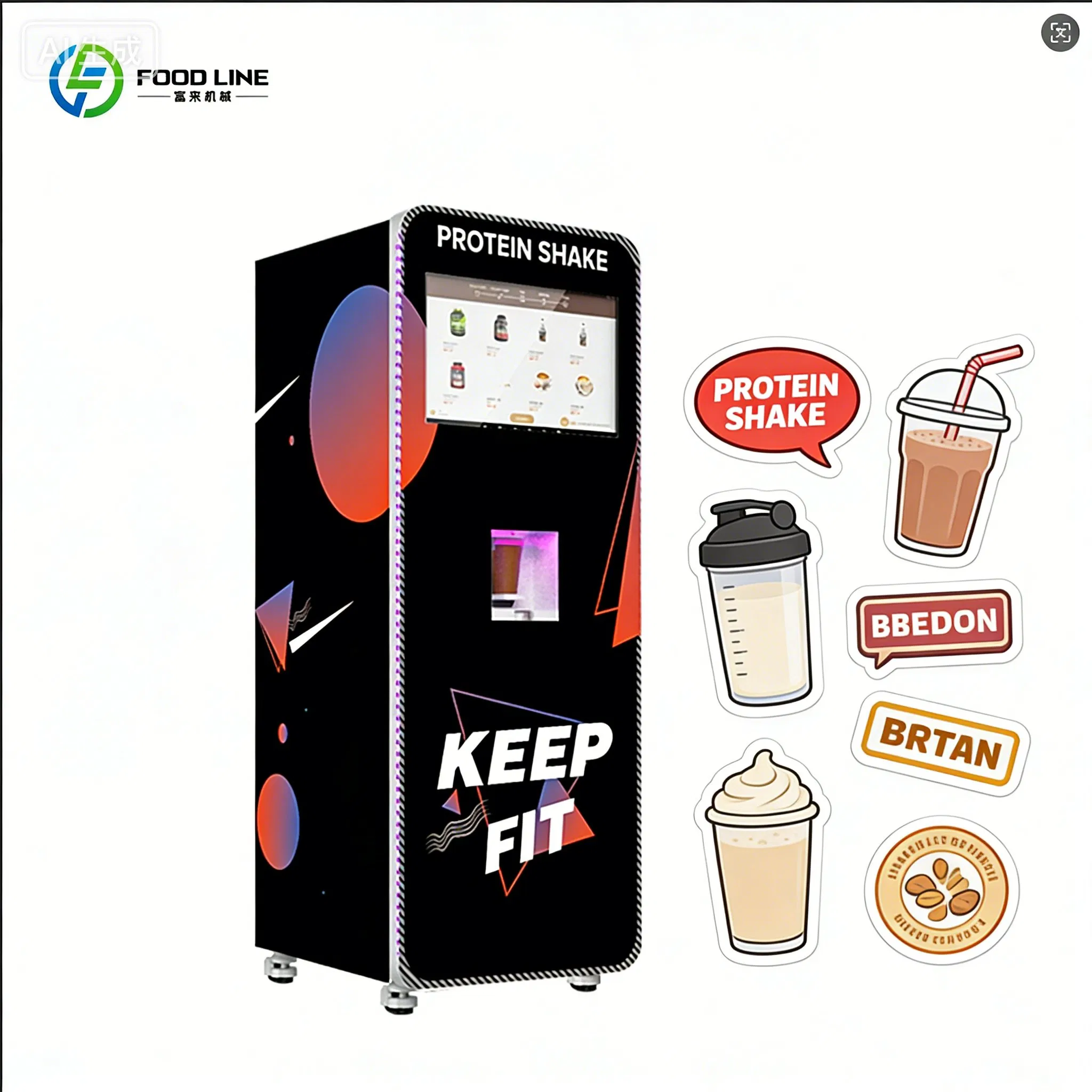 Nutritional Vending Machine Fu - Nutrition Fitness Center ulasan dan harga