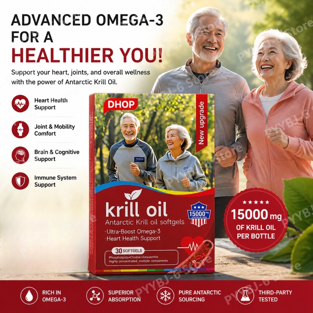Antarctic Krill Oil 15000mg 30 - Krill Oil Supplement ulasan dan harga