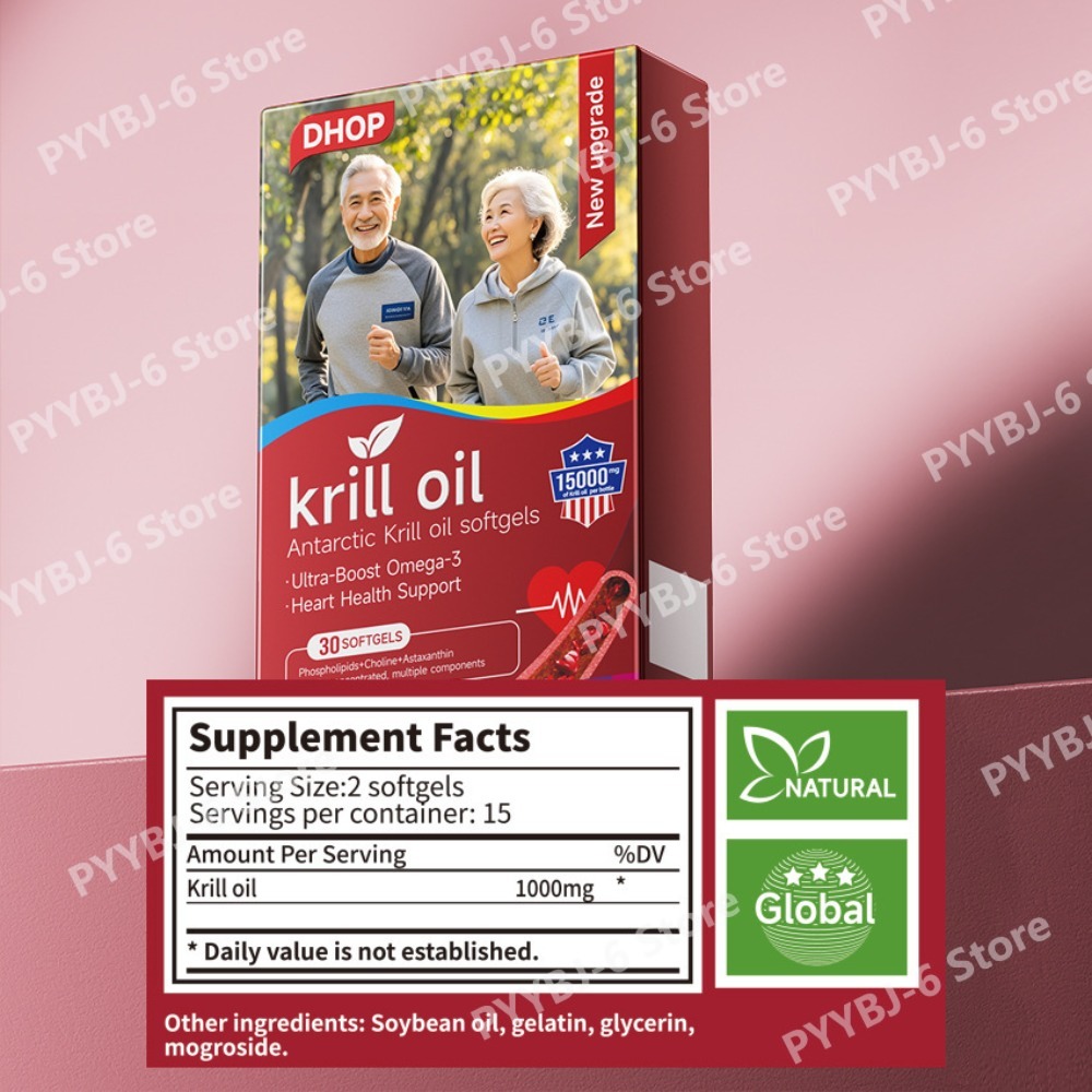 Antarctic Krill Oil 15000mg 30 - Krill Oil Supplement ulasan dan harga
