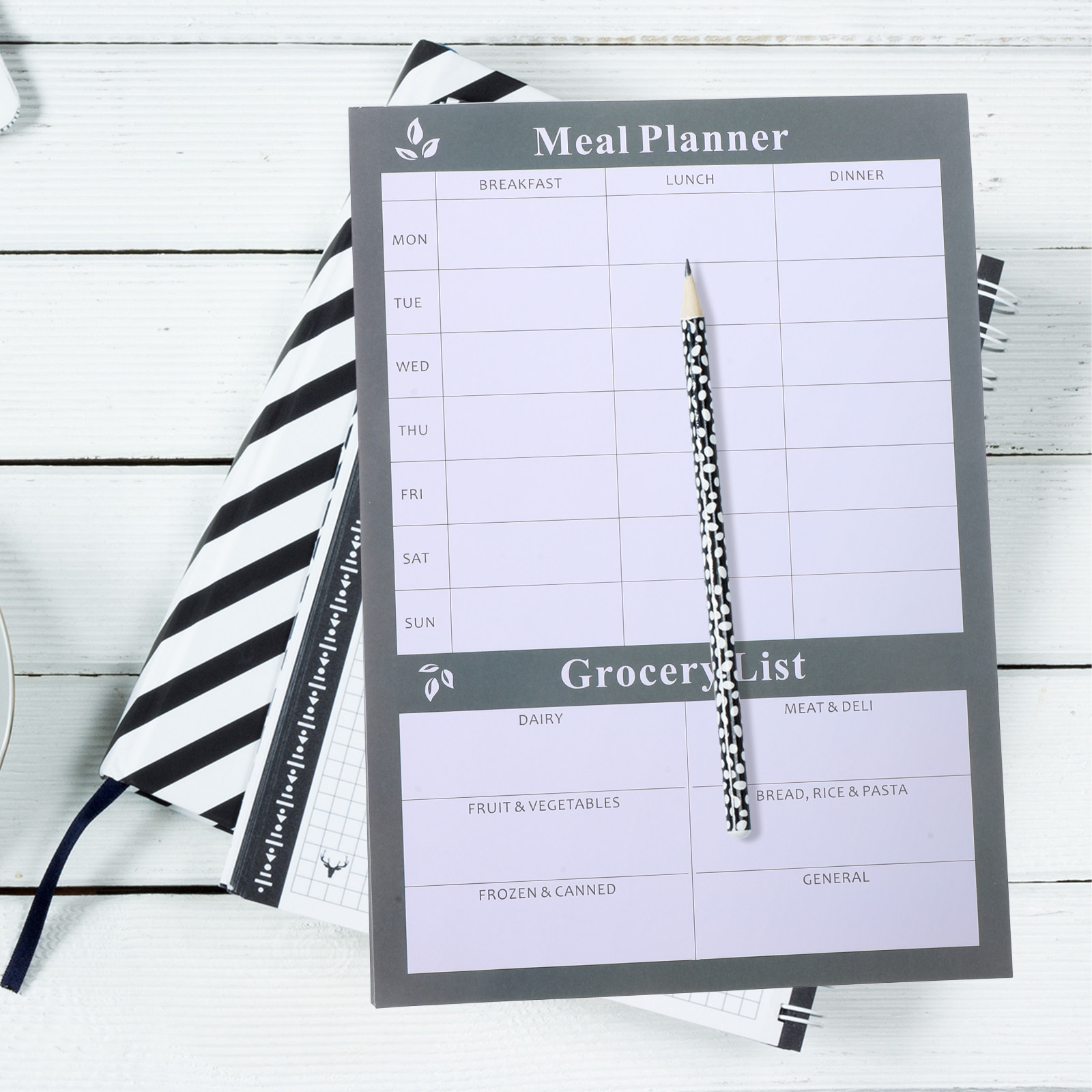 Weekly Menu Food Notebook Tear - The Nutrition Fitness ulasan dan harga