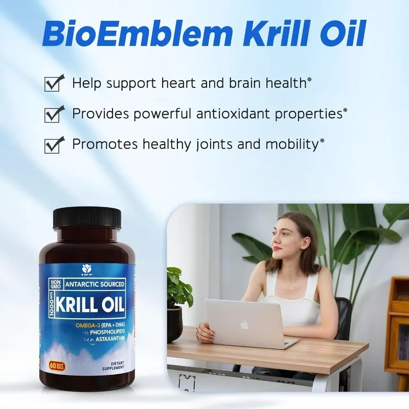 Antarctic krill oil supplement - Krill Oil Supplement ulasan dan harga